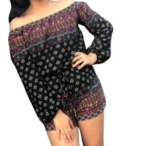 [Shop17] Off the Shoulder Romper - Size M